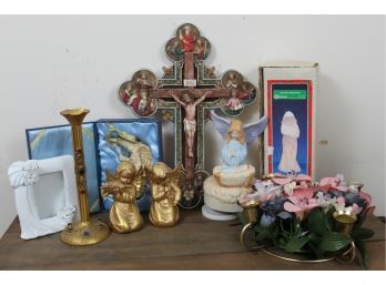 Religious Figurine Lot