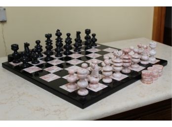 Marble Chess & Checkerboard