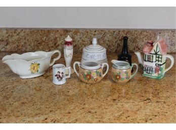 Porcelain Dining Accessory Lot