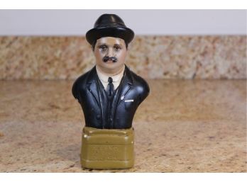 Vintage Chalkware Mustache Man