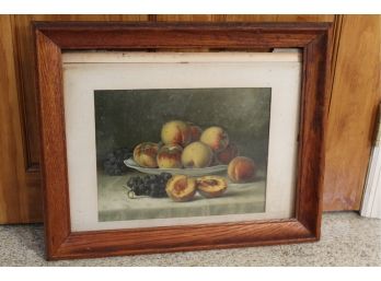 Vintage Still Life Drawing (Loose From Frame)