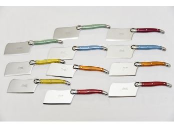 Colored Handle Cheese Knives