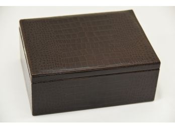 Lovely Leather Storage Box 10 X 7 X 4
