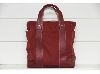 Coach Nylon And Leather Tote