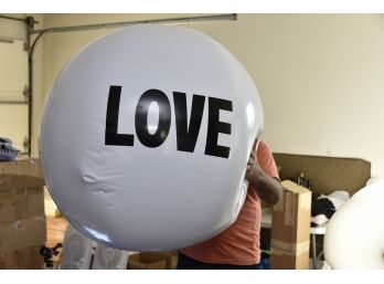 Giant 'Love' Ball Great For Parties
