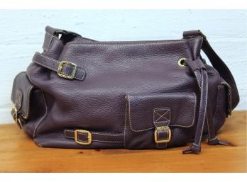 Purple Leather Maxx New York Bag