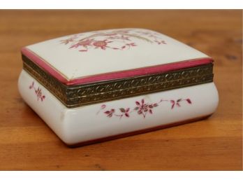 Hand Painted Boutique Trinket Box