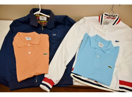 Vintage Lacoste Short Sleeve Shirts And Jackets