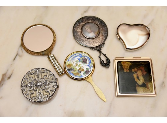 Vintage Mirrors Jewelry Lot 2