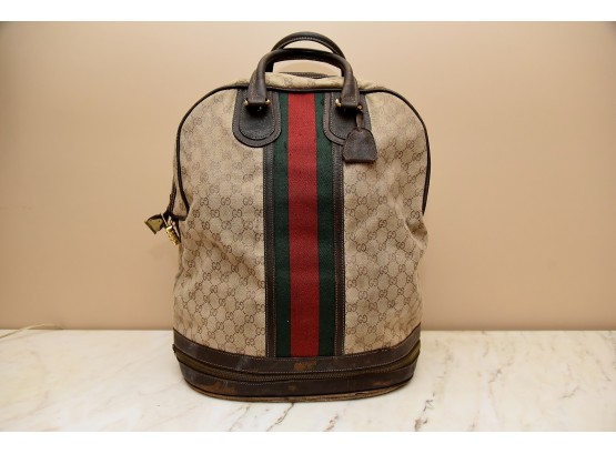 Authenticated Late 1950's Vintage Gucci Travel Bag