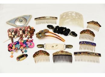 Hair Clips Jewelry Lot 12