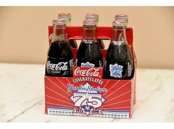 NY Yankees Commemorative Coca Cola Bottles