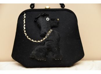 Black Poodle Source Bags NY Handbag