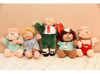 Collection Of Vintage 1980's Cabbage Patch Dolls