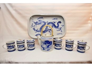 Chinese Dragon Tea Set