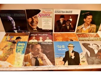 Collection Of Vintage Frank Sinatra Records