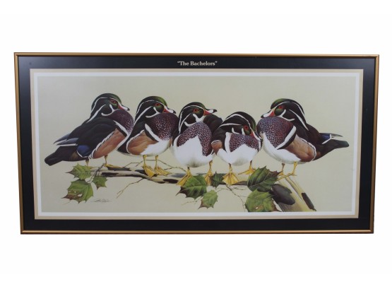 'The Bachelors' By Art LaMay Framed Print 26.5 X 13.5