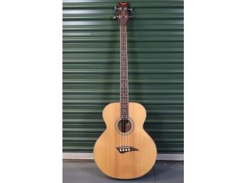Dean EAB Acoustic Electric Bass Guitar With Gator Lightweight Case