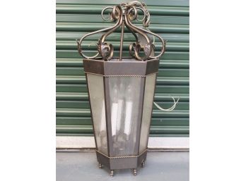 New Regency Lantern Light Fixture (26.5' High, 12' Wide, 9' Drop)