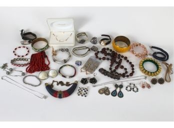 Assortment Of Costume Jewelry