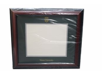 Tulane University Framed Diploma Display 17.5 X 16