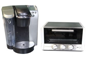 Keurig Coffee Maker & Cuisinart Toaster Oven (Read Description)