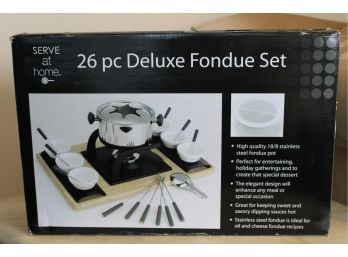 26 Piece Deluxe Fondue Set