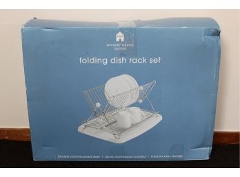 Folding Dish Rack Set