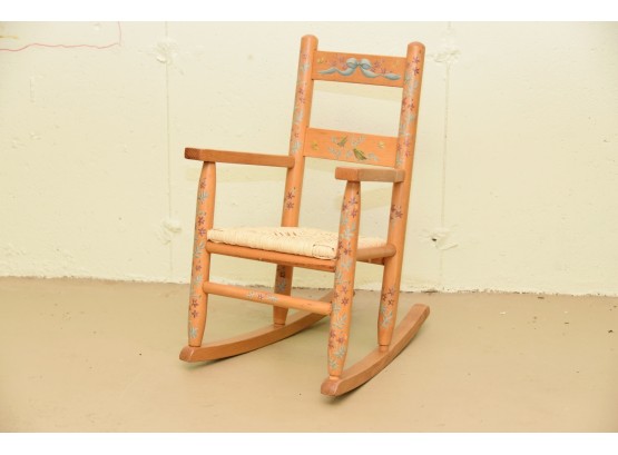 Childs Hand Painted Rocking Chair