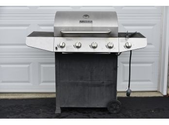 Master Forge Stainless BBQ With Propane Tank