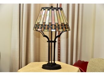Quotzel Stained Glass Table Lamp