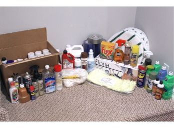 Huge Assortment Of Cleaning Supplies