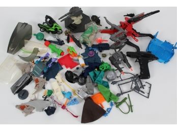 Assortment Of Loose Vintage Action Figure Accessories
