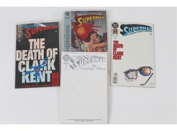 The Death Of Superman Comic Book Lot