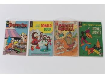 Vintage Cartoon Comic Book Lot Including Whitman, Gold Key, Hanna-Barbera