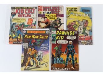 Vintage Cowboy Comic Book Lot