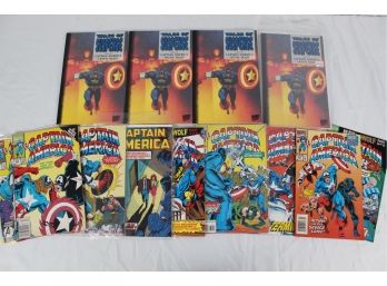 Captain America Comic Book Lot
