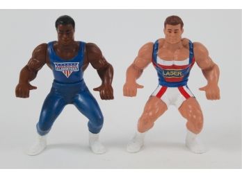 1991 S. Goldwyn American Gladiators Miniature Action Figures