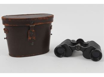 Vintage Hensoldt Wetzlar German Binoculars With Case