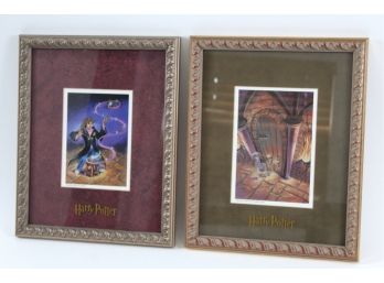 Harry Potter Print Lot 3 Hermione & Invisibility Cloak Warner Bros 2000