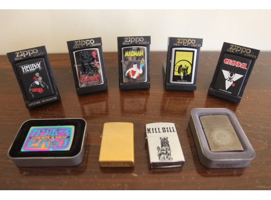 Cool Vintage Collection Of Zippo Lighters