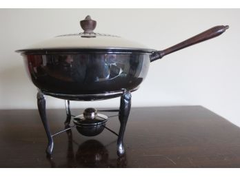 Vintage Alberti Silver Plate Chafing Dish
