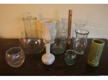 11 Assorted Vases