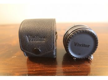 Vivitar Automatic Tele Converter 2X-3 Lens With Leather Case