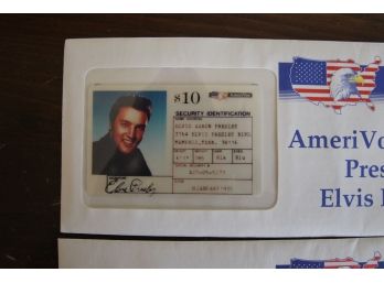 12 Collectable Amerivox Calling Cards Including Elvis Presley And More
