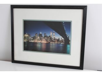NYC Skyline Framed Photo 21.5' X 18'