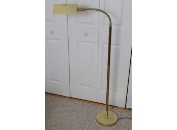Vintage Brass Floor Lamp (Needs New Plug)