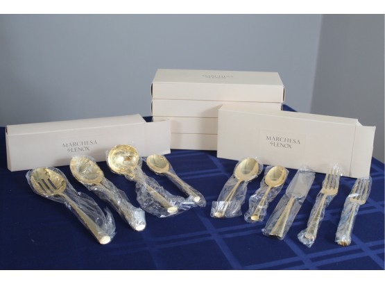Marchesa By Lenox Gold Plated Utensils (New In Box)