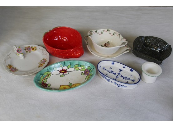 Assortment Of Miniature Porcelain Dishes