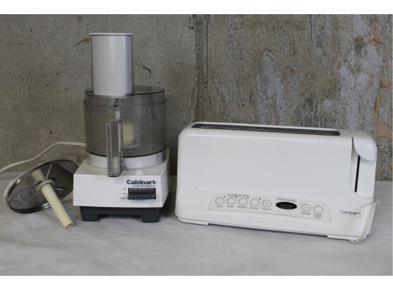 Cuisinart Food Processor & Toaster